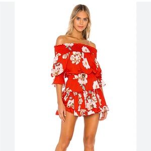 X REVOLVE DARLA DRESS IN POPPY FLORAL
MISA Los Angeles Size: S